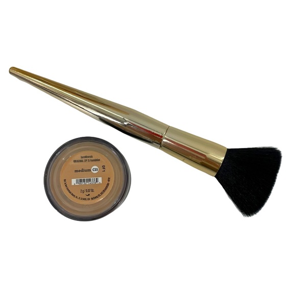 BARE MINERALS Loose Foundation MEDIUM 2g w/ Brush
